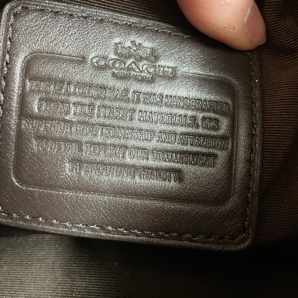 Coach Mini Ruby Python Embossed  Purse. - Picture 3 of 9